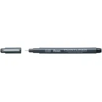 Pentel Pointliner Fineliner schwarz 0,03 mm, 1 St.
