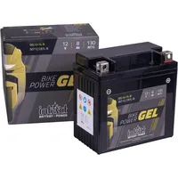 Intact - GEL MOTORRADBATTERIE Bike-Power GEL12-7L-B. Ersetzt YB7L-B. Motorradbatterie