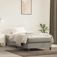 VidaXL Taschenfederkernmatratze Hellgrau 100 x 200 cm H3