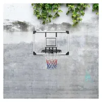 VidaXL Basketballkorb Transparent 71x45x2,5 cm Polycarbonat