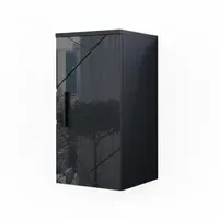 Vicco Badschrank Irma Anthrazit Hochglanz, 30 x 59 cm