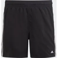 Adidas 3-Streifen Badeshorts Black / White 116    