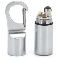 Origin Outdoors Mini Sturmfeuerzeug, unbefüllt, Edelstahl