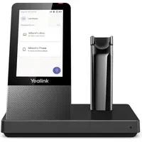 Yealink WHB670, Basisstation, 344 g, Schwarz