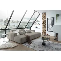KAWOLA Big Sofa SAMU Feincord grau