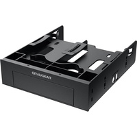 GRAUGEAR G-CV-235T525, 5.25" auf 2x 2.5", 1x 3.5" Einbaurahmen