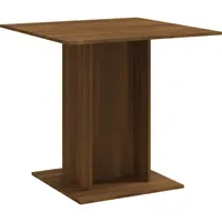 VidaXL Esstisch 80 x 75 x 80 cm braun