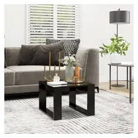 VidaXL Beistelltisch Schwarz 50x50x35 cm Holzwerkstoff