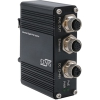 Exsys Industrial PoE+ Gigabit Injektor EN50155 (PoE), 802.3at (PoE+),