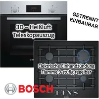 Bosch Gas Herd Set Gasherd Einbau Autark Bosch Backofen