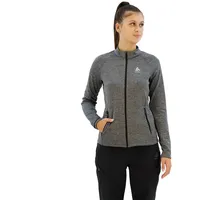 Odlo Damen Fli Mid Layer Full Zip grau