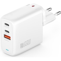 4smarts GaN Flex 65W 2 USB-C+1 USB-A, weiß