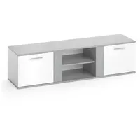 Vicco Novelli TV Lowboard 155 x 41 cm Weiß/Beton