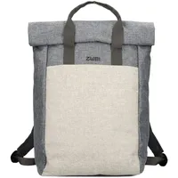 Zwei Rucksack Benno BE260 Creme Grau