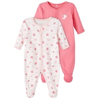NAME IT NBFNIGHTSUIT 2P W/F STRAWBERRY NOOS rose