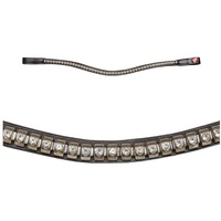 Kieffer Stirnriemen für Trense - Crystal Clincher - Vollblut