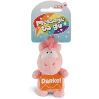 NICI 42729 Einhorn Merry Heart Danke 8cm mit Loop