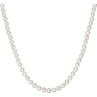 VALERO PEARLS Halskette Sterling Silber Süßwasser-Zuchtperle in 60 cm