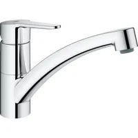 Grohe Spültischmischer Grohe BauEco Schwenkauslauf, Ausladung 231 mm, chrom