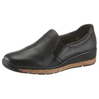 Rieker Damen Frühjahr/Sommer 59766 Slipper, Schwarz Schwarz 00, 42