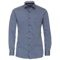 CasaModa Businesshemd Casamoda Businesshemd uni blau 46