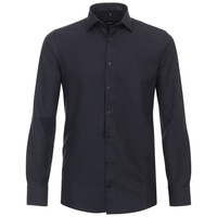 Venti Businesshemd VENTI Businesshemd uni schwarz 37