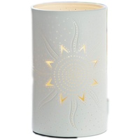Gilde Lampe Zylinder Sonne - H. 20cm x B.