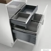 Naber Cox® Base 360 S/600-3 mit Base-Board, Abfallsammler für