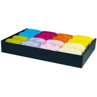 Clairefontaine Geschenkband farbig sortiert, Bastband, 13mm x 20m, 16