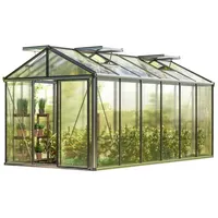 Gfp Profi 235 x 460 cm Gewächshaus Aluminium Natur