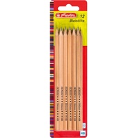 Herlitz Bleistift Skizzo natur, sechseckig, Härtegrad: HB 12er Set