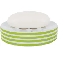 Spirella spirella, Tube Seifenschale, Streifen, grün