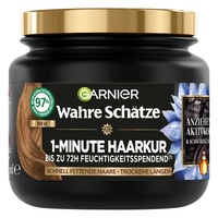 Garnier Wahre Schätze 1-Minute Haarkur Aktivkohle & Schwarzkümmelöl Haarkur