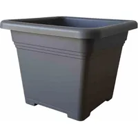 Siena Garden 192-302GA Pflanztopf quadro 23 cm anthrazit Quadratisches