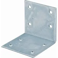 GAH Alberts Breitwinkel 60x60x60x2mm Stahl roh, gelb sendzimirverzinkt