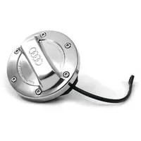 Audi Tankdeckel Aluminiumoptik Tankverschluss Deckel Logo, 8Y0071000