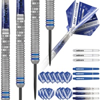 Unicorn Information System Unicorn World Champion Natural Dartpfeile, blau/Silber,