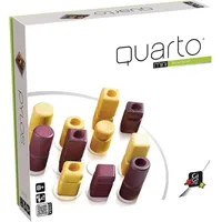 Gigamic Asmodee GIGD2005 - Quarto Mini, Strategiespiel, Holz, Gigamic