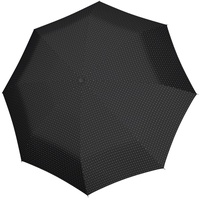 Doppler Carbonsteel Magic Taschenschirm 29 cm gents printed Schwarz