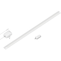 Ledscom.de LED Unterbau-Leuchte SIRIS weiß matt mit Netzteil und