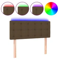 VidaXL LED Kopfteil 100 x 5 x 78/88 cm