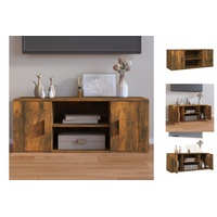 VidaXL TV-Schrank Räuchereiche 100x35x40 cm Holzwerkstoff