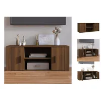 VidaXL TV-Schrank Braun Eichen-Optik 100x35x40 cm Holzwerkstoff vidaXL