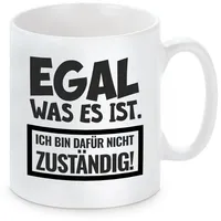 Herzbotschaft Kaffeetasse 0,33 l Weiß