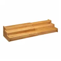 5five simply smart Gewürzregal ausziehbar 31-50 cm Braun
