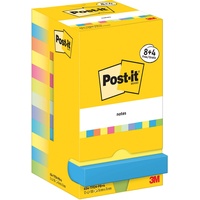 Post-it Notes Haftnotizen 76 x 76 mm 8+4 Energetic