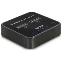 DeLock M.2 Dockingstation für 2 x M.2 SATA SSD