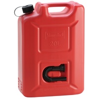 Hünersdorff 802060 Kraftstoff-Kanister PROFI 20l für Benzin, Diesel und