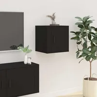 VidaXL TV-Wandschrank Schwarz 40x34,5x40 cm