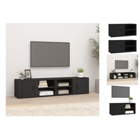 VidaXL TV-Schränke 2 Stk. Schwarz 80x31,5x36 cm Holzwerkstoff
